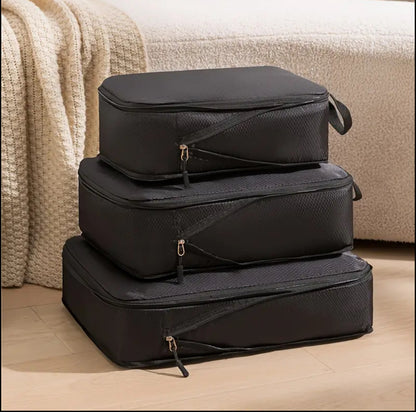 4pcs set compression travel bags