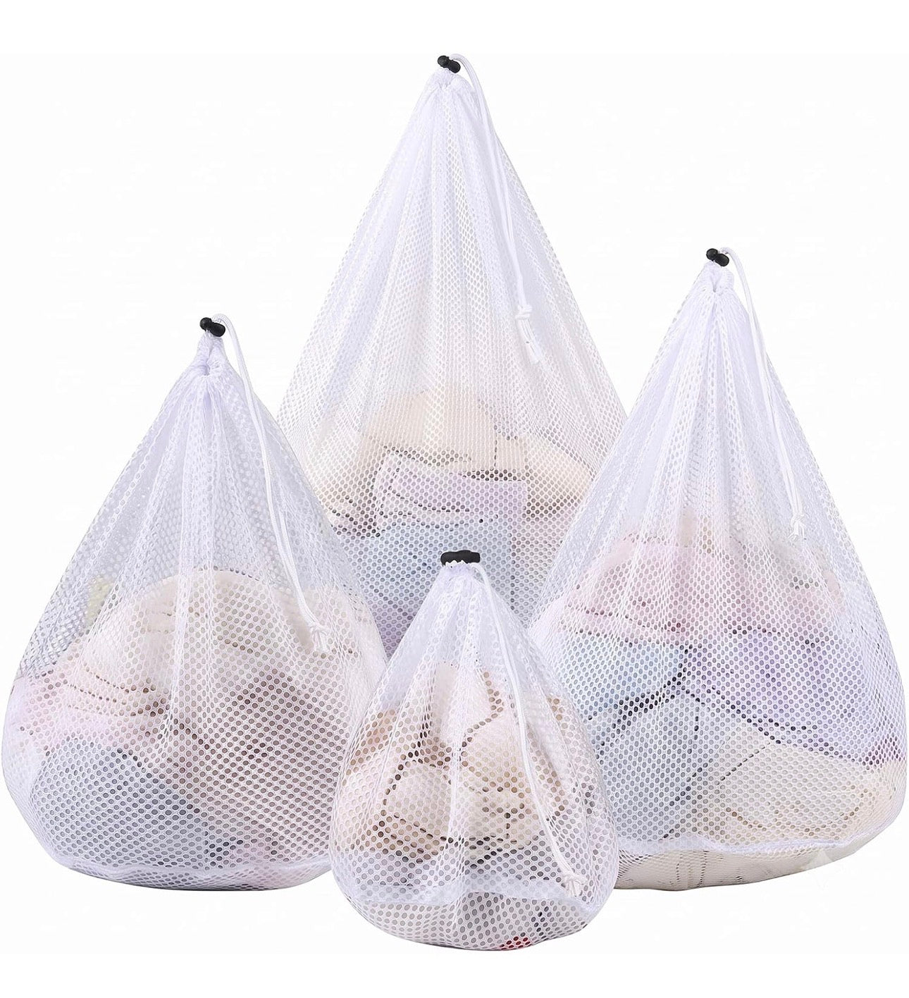 4Pc Assorted Large Size Laundry Bags