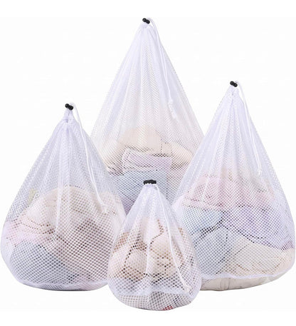 4Pc Assorted Large Size Laundry Bags