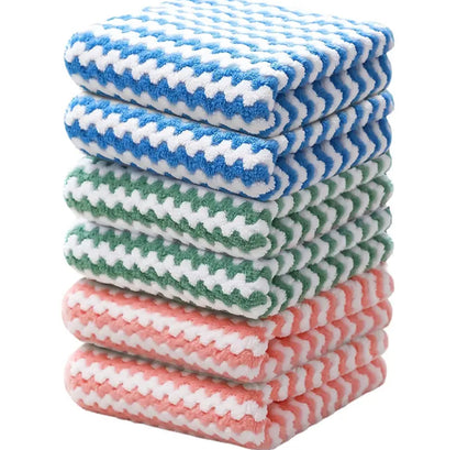 High Quality,Absorbent, Multipurpose  Soft Towels
Kitchen cleaning coral fleece dishcloth super