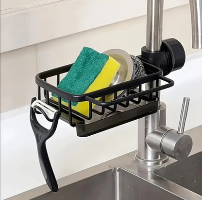 Faucet Drain Rack Kitchen Sink Organizer