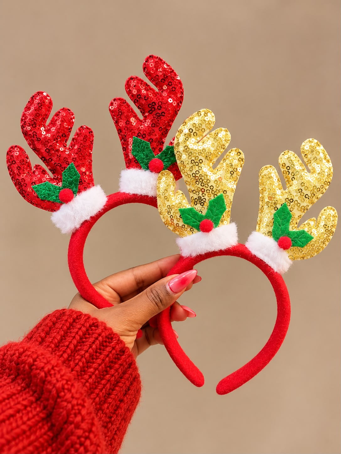 Christmas Reindeer Antler Headbands