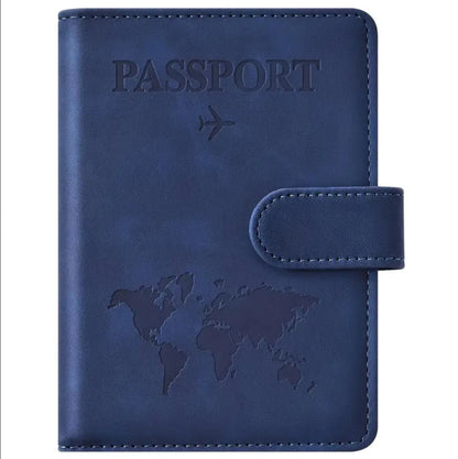 Travel Passport Holder with RFID Protection