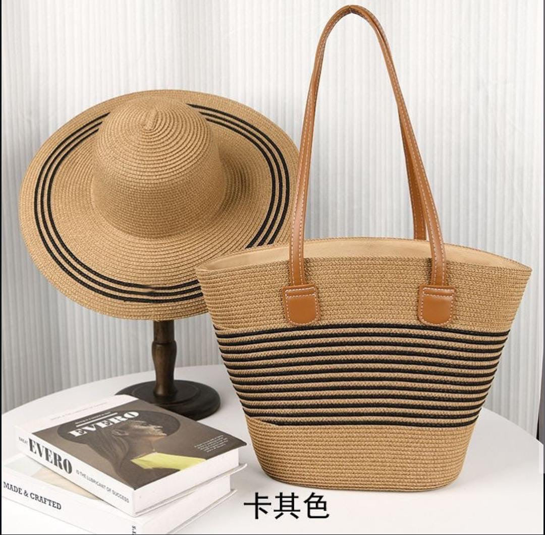 2 in 1 Summer Bag + Hat Combo