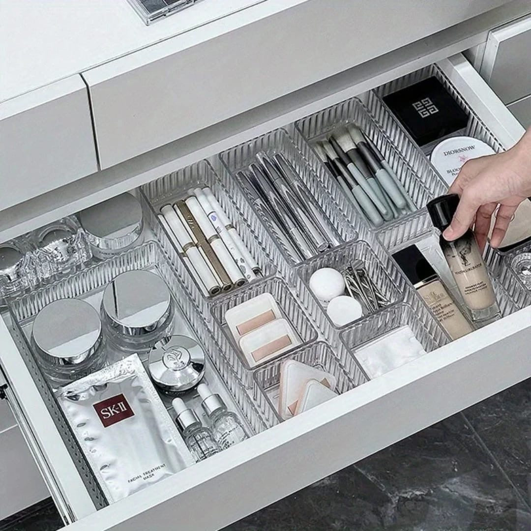 10 pcs set drawer organizers.