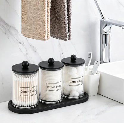 3-Pack Bathroom Organizer Set