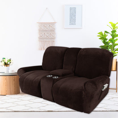 High Density Velvet Material Recliner sofa covers