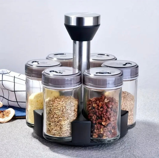 8 in 1 Rotating Spice rack