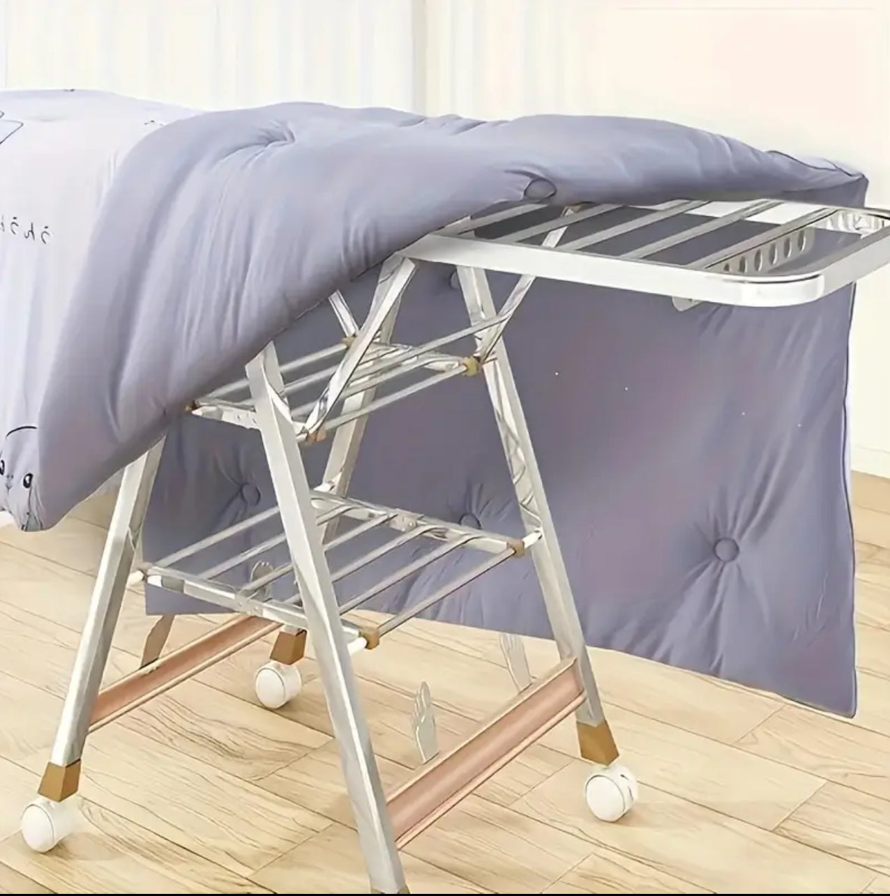 Movable Foldable/Portable LAUNDRY DRYING RACK