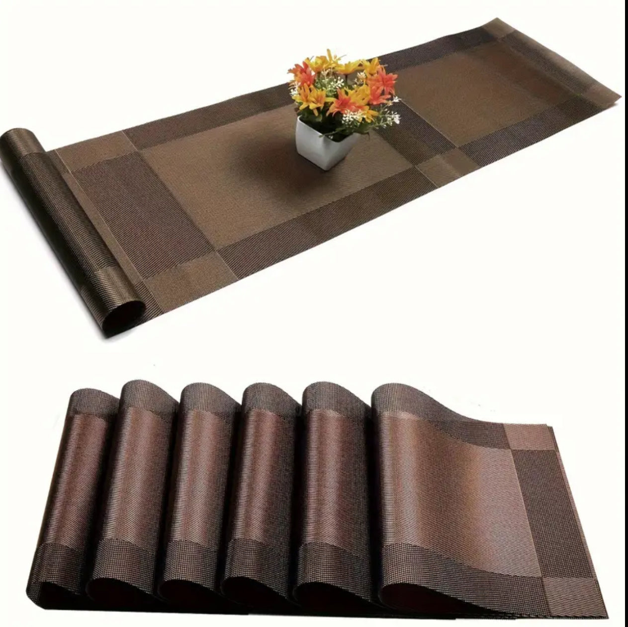 Table mats with runner