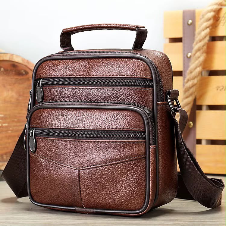 Premium Unisex Leather Crossbody Bag
