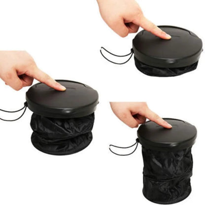 Collapsible car bins