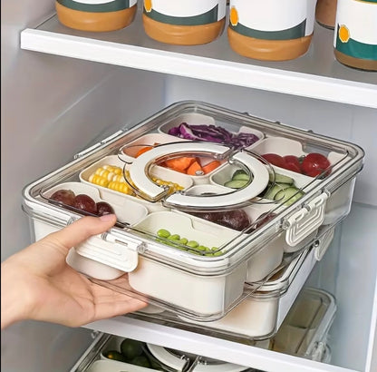 9 in 1 Compartment Food/Spice Storage Box