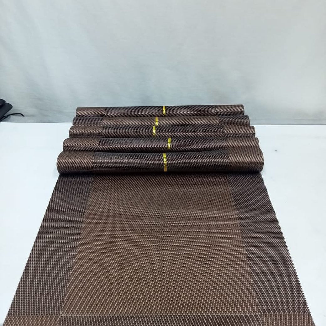 6 pcs pvc table mats