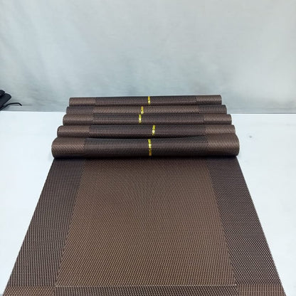 6 pcs pvc table mats