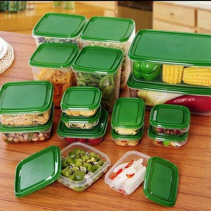 17pcs Storage containers