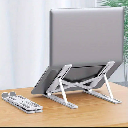 Hard plastic Creative foldable adjustable laptop stand bracket