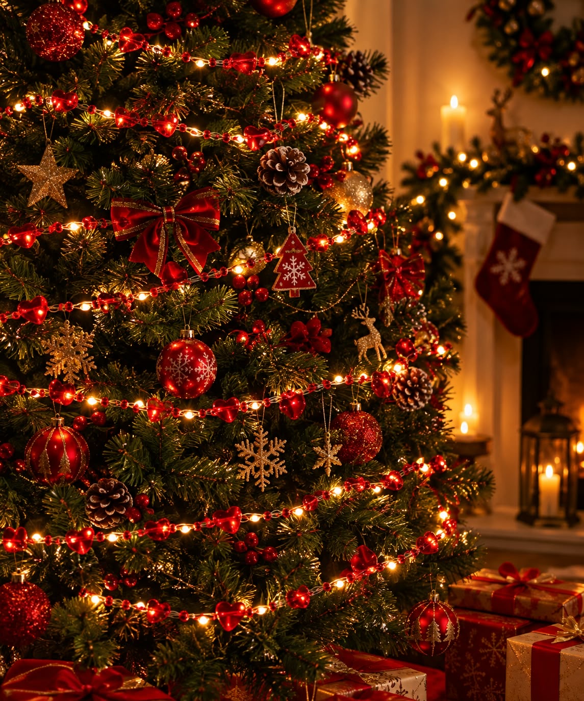 5M Battery Operated Christmas Fairy  Lights with 50 lights