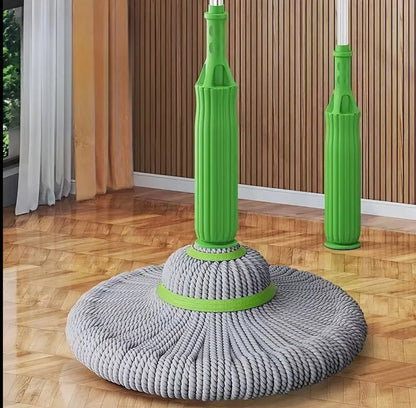 Microfiber self squeeze mop with stainless steel handle