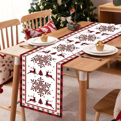 Christmas themed table runners.