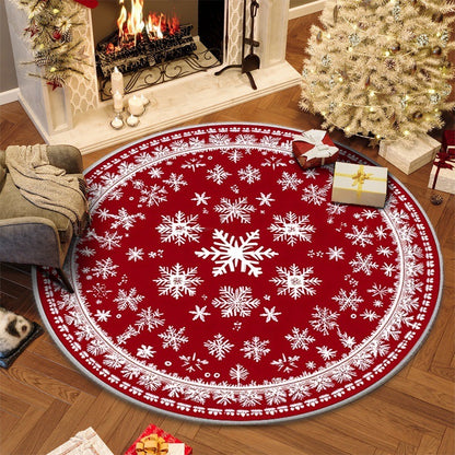 Christmas Circular Carpet