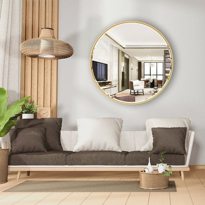 Contemporary Round Mirror