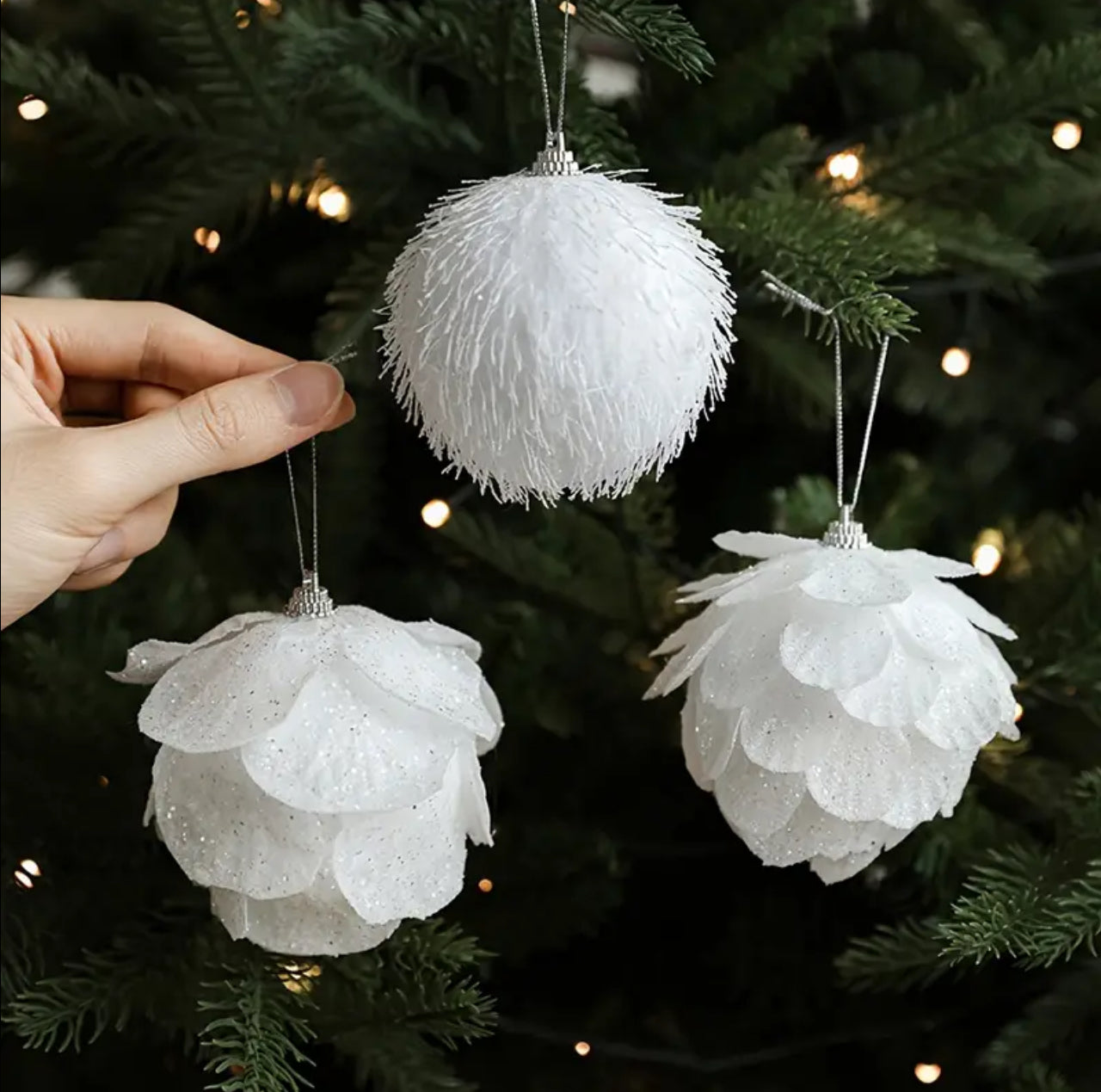 6pc set christmas ball