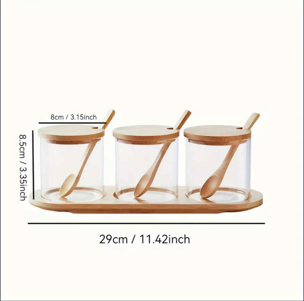 3 in 1 spice jars