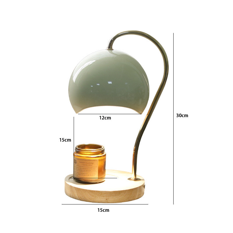 Electric candle warmer( wood base)