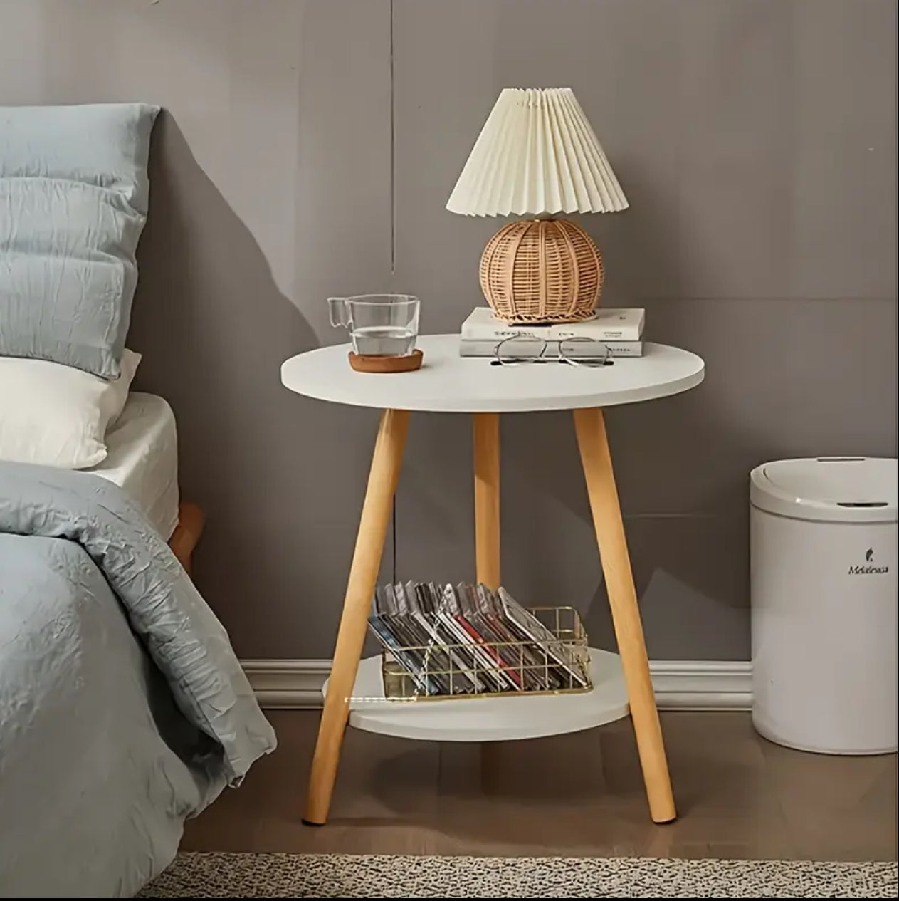 Modern Double deck side table