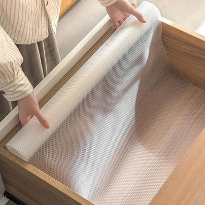 Kitchen clear drawer liners oil proof moisture cupboard shelf liner mat