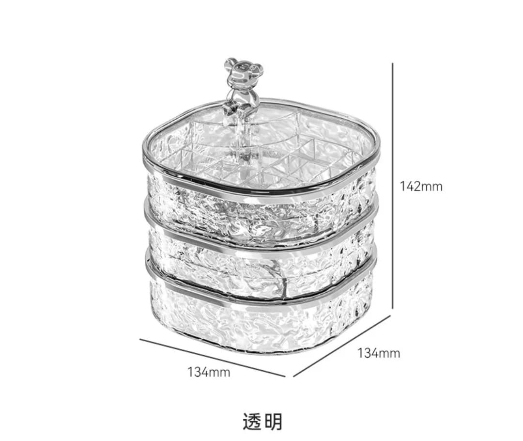 Water Wave Rotating Jewellery Organizer