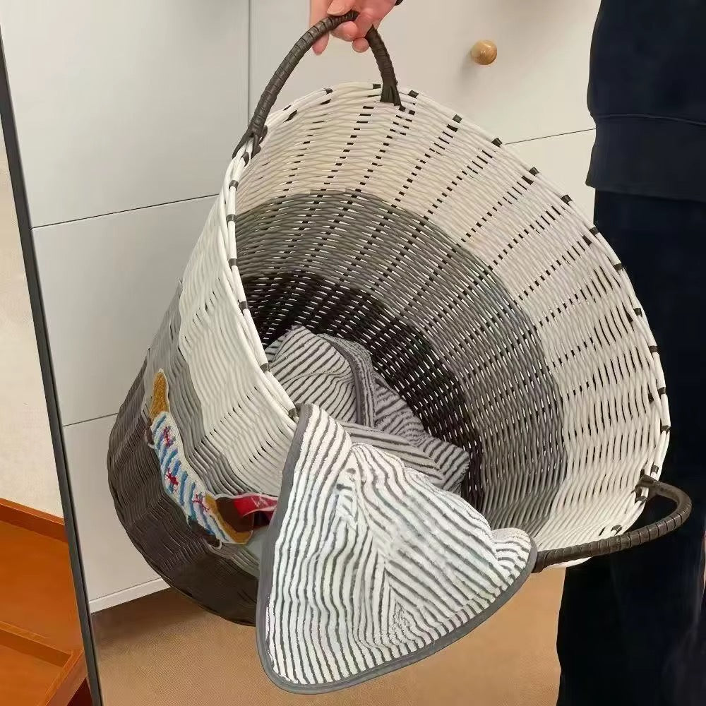 Rattan laundry / multipurpose basket