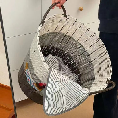 Rattan laundry / multipurpose basket