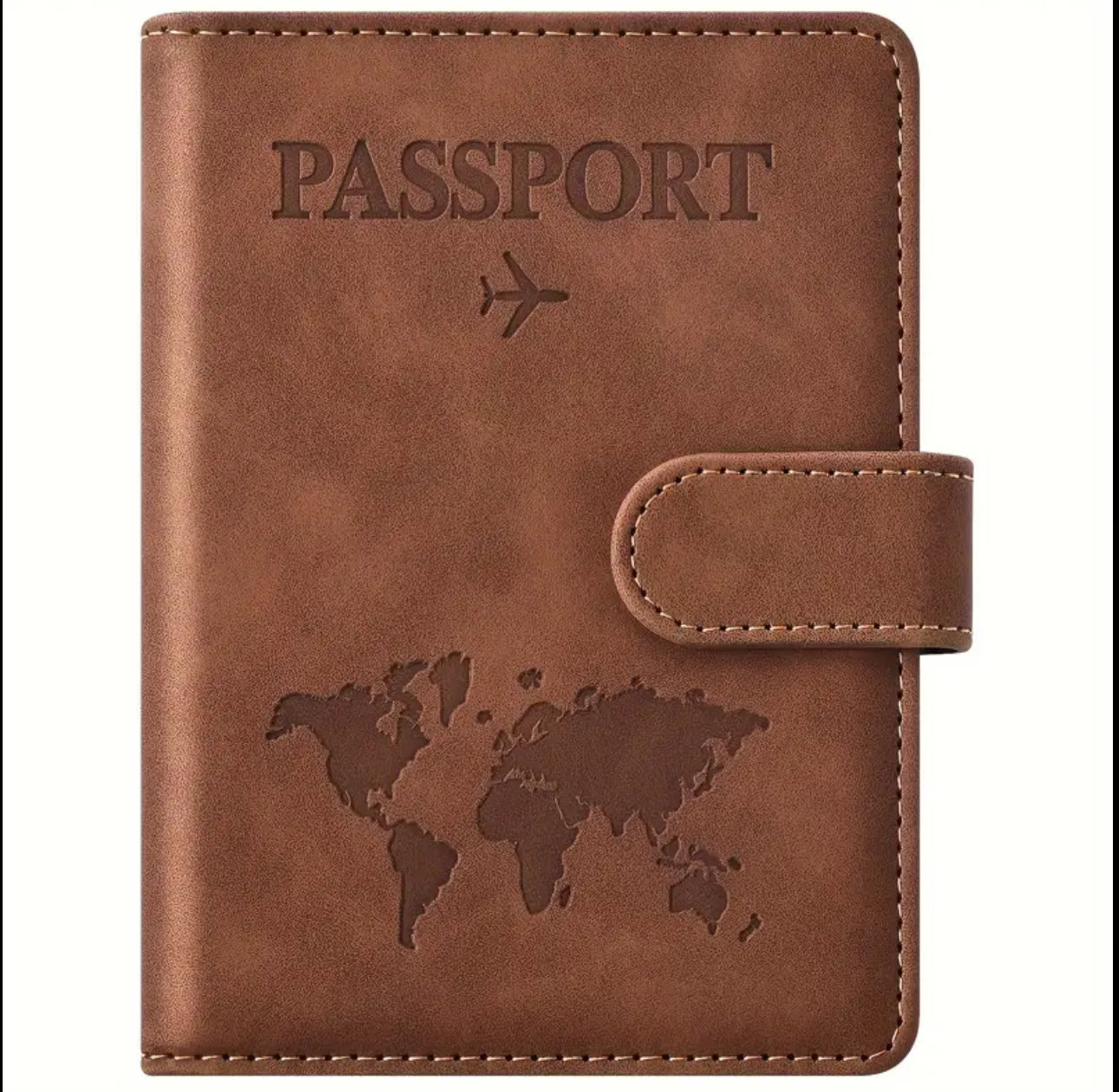 Travel Passport Holder with RFID Protection