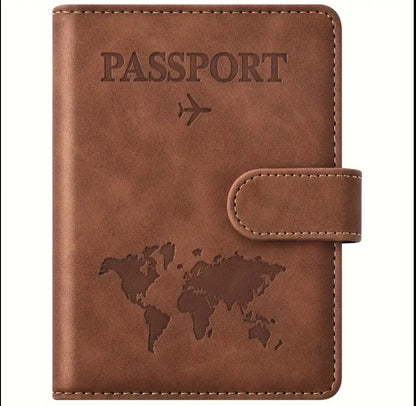 Travel Passport Holder with RFID Protection