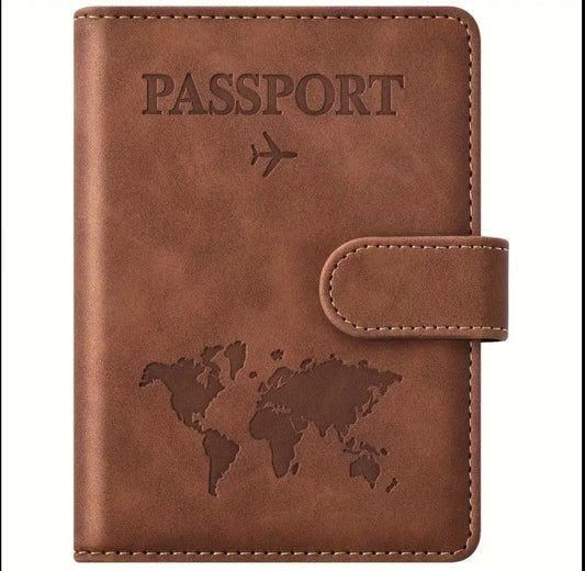 Travel Passport Holder with RFID Protection