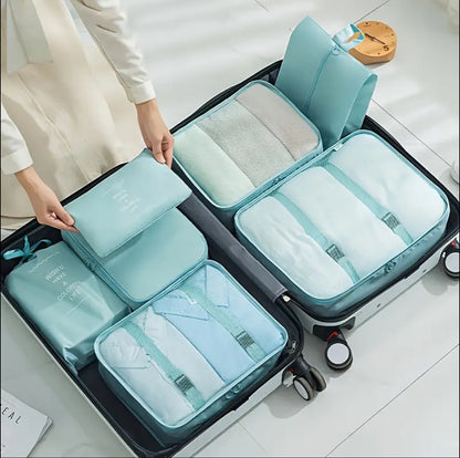 7pcs Luggage Travel Organizers For Suitcase