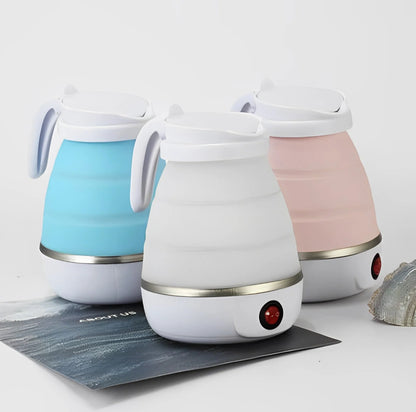 Foldable portable electric kettle