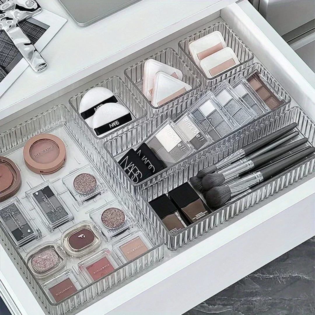 10 pcs set drawer organizers.