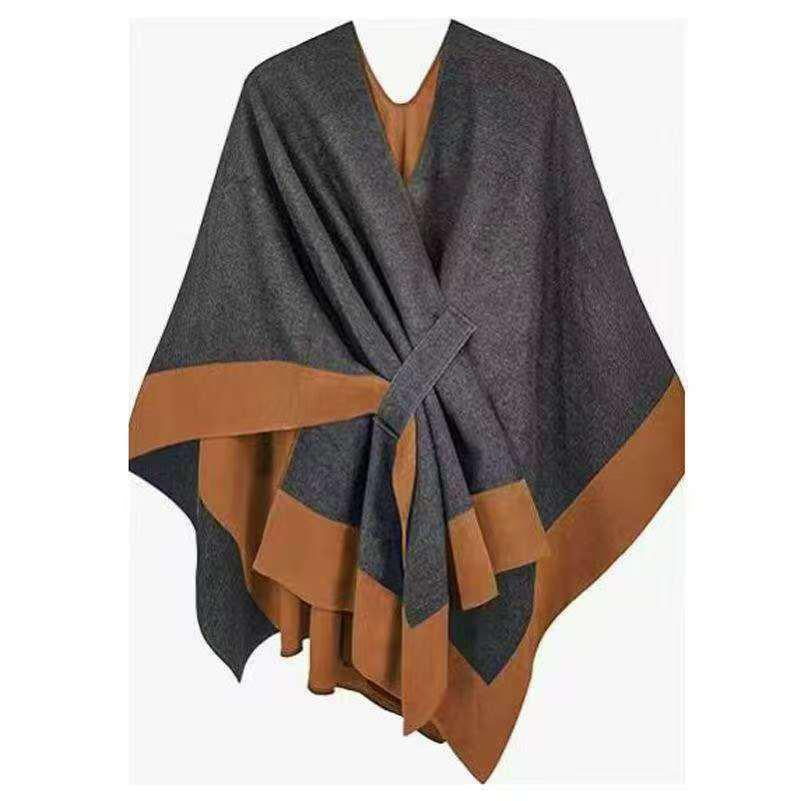 Wrap me up_belted shawl/poncho
