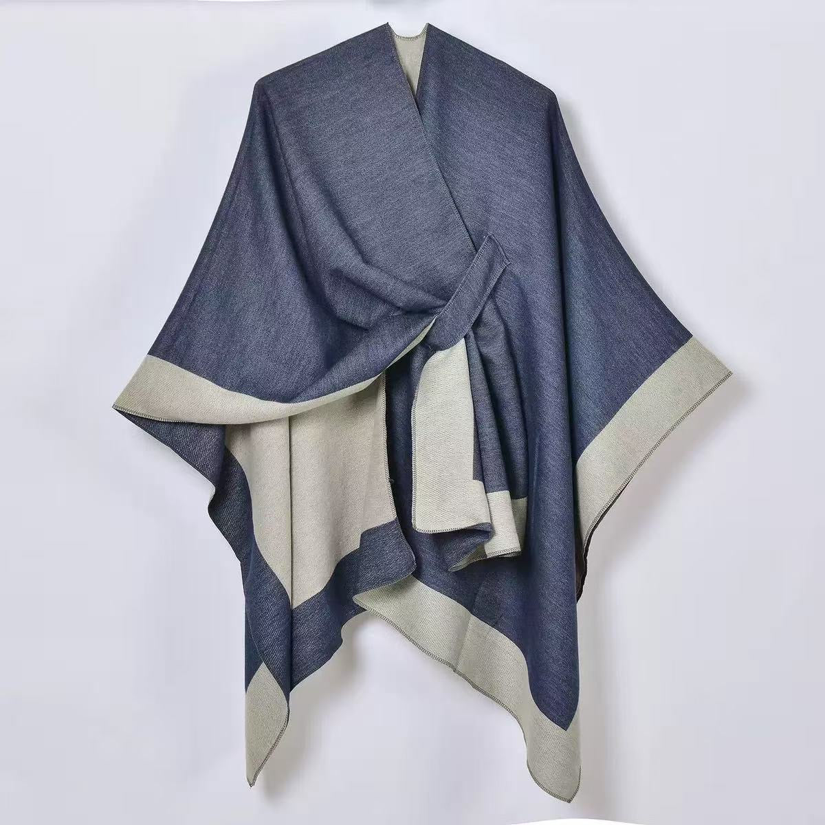 Wrap me up_belted shawl/poncho
