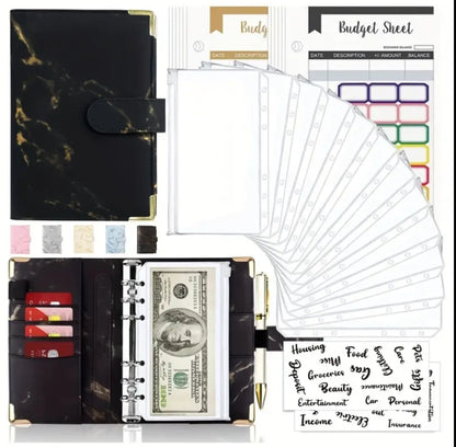 A6 money budget planner