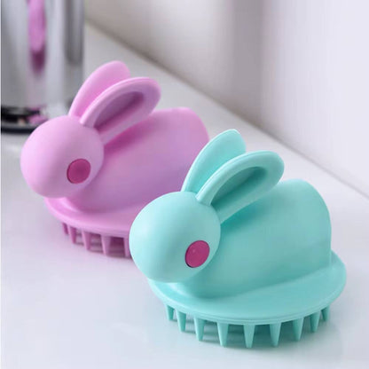 Rabbit shape bathing brush
