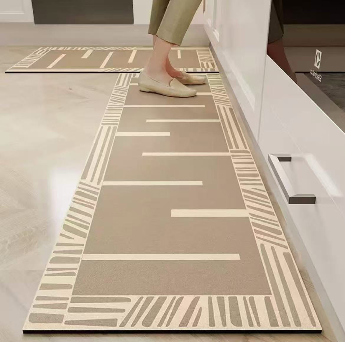 Rubber Bottom Anti-Slip Kitchen Mats