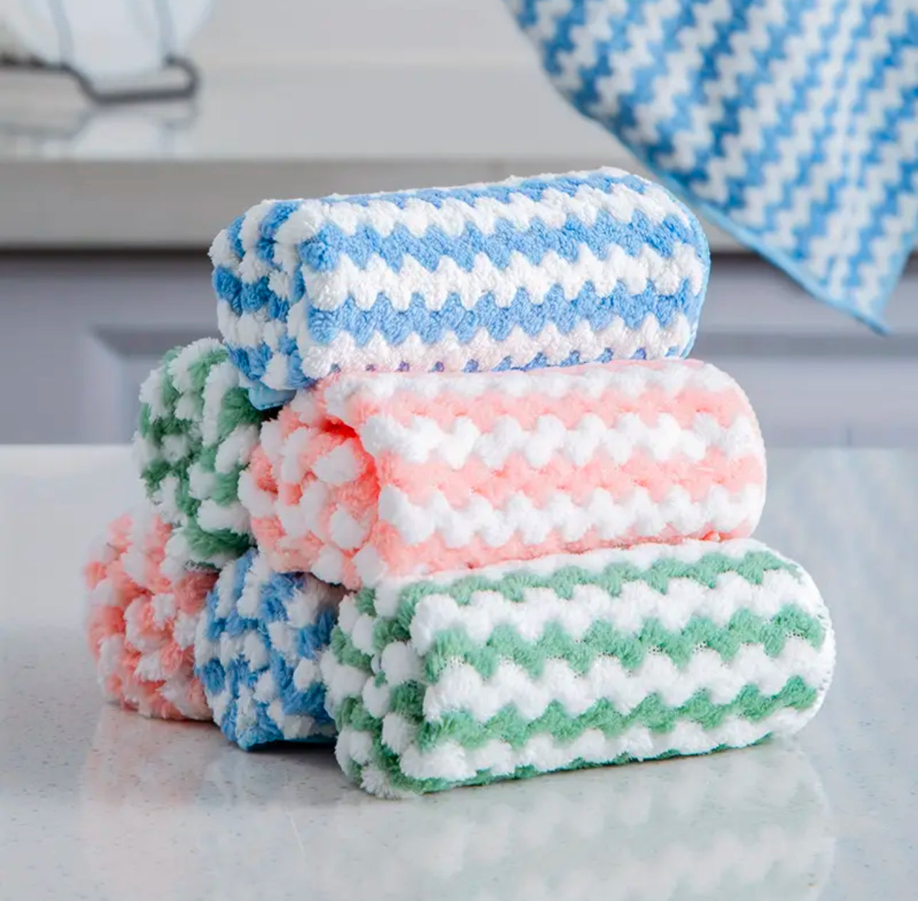 High Quality,Absorbent, Multipurpose  Soft Towels
Kitchen cleaning coral fleece dishcloth super