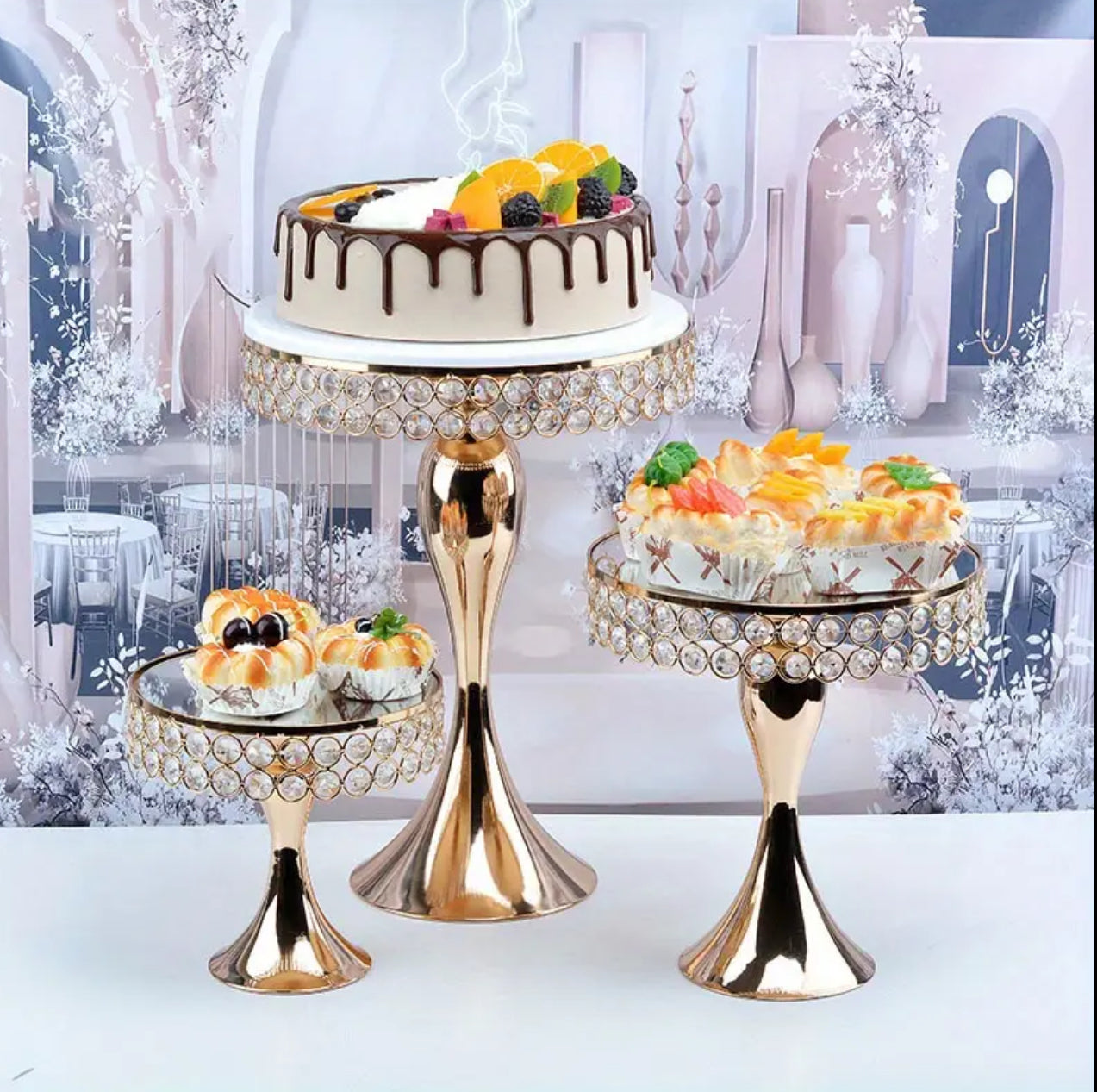 3Pcs cake stand