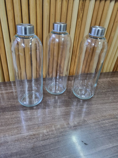 3 pcs glass water/ juice pitcher set