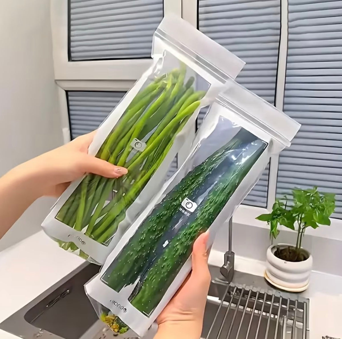 5pcs Food Freezer Bag