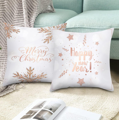 Decorative xmass pillow covers